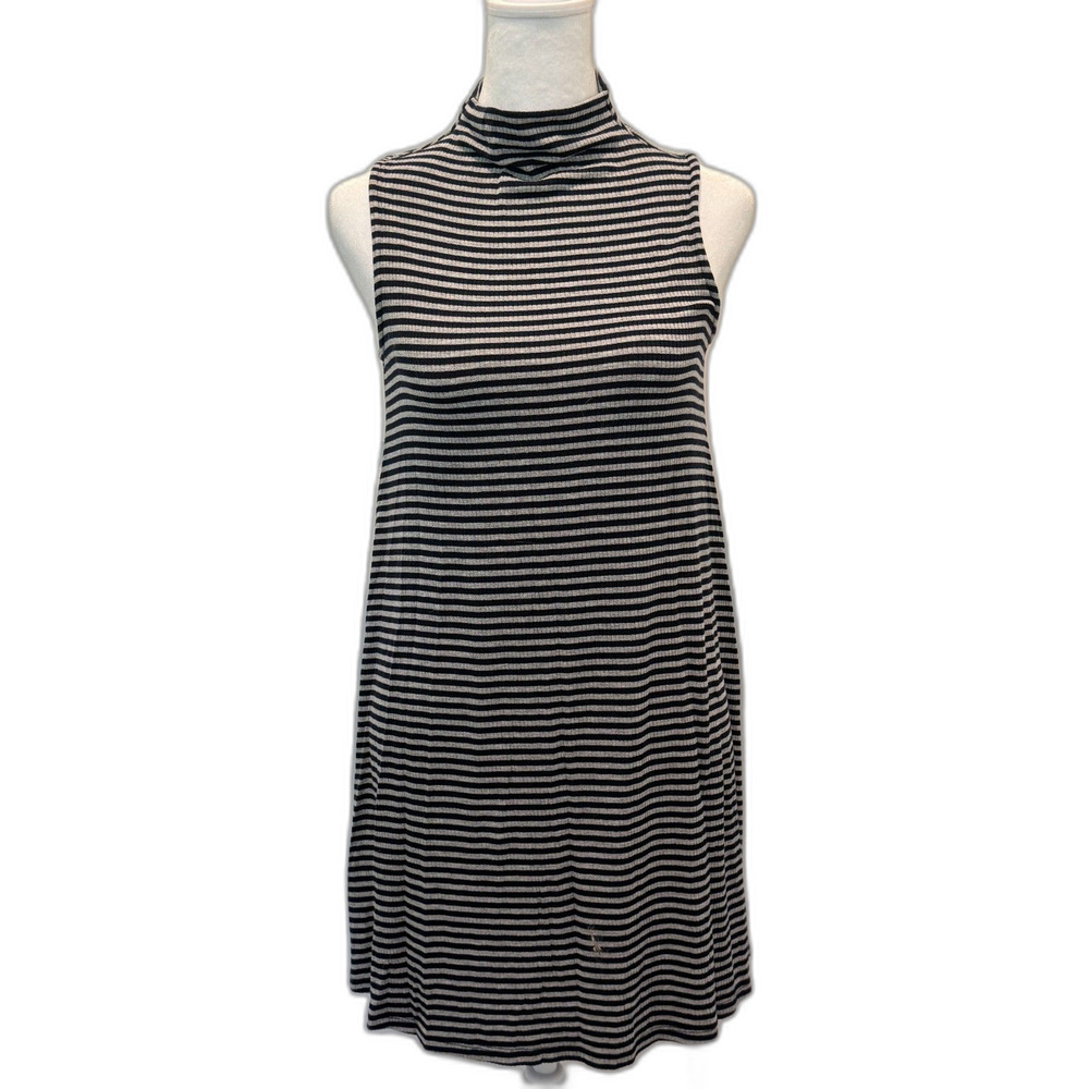 Soprano sleeveless mock neck mini dress SM